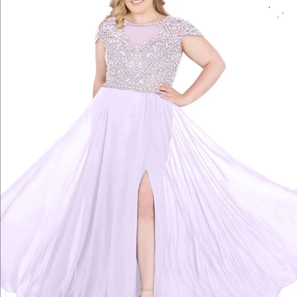 BNWT Mac Duggal 20W Lilac 66785F - Picture 3 of 5